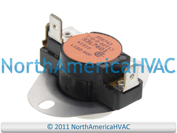 OEM Lennox Armstrong Ducane Furnace Limit Switch L180-40F Replaces